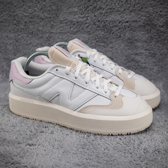 New Balance CT302 NB White Purple Mens 9 Womens 10.5 Platform Shoes CT302SP-D - Picture 3 of 7